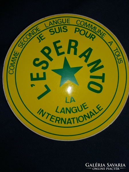 1970 -80. Eszperanto kongresszusos külfökdi bőröndmatricák 3db egyben a képek szerint
