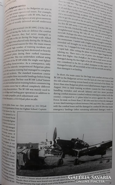 The Bulgarian Air Force in WWII - angol nyelvű szakkönyv