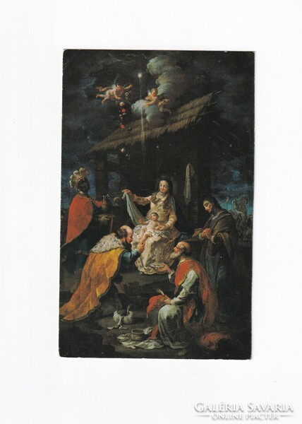K:018 Christmas postcard religious