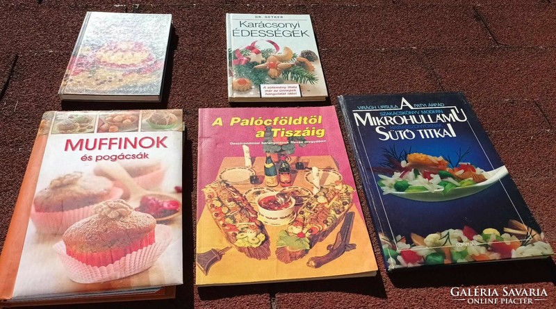Szines szakácskönyvek   - darabáron