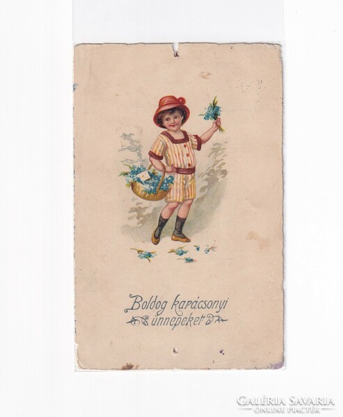 K:088 Karácsonyi Antik képeslap