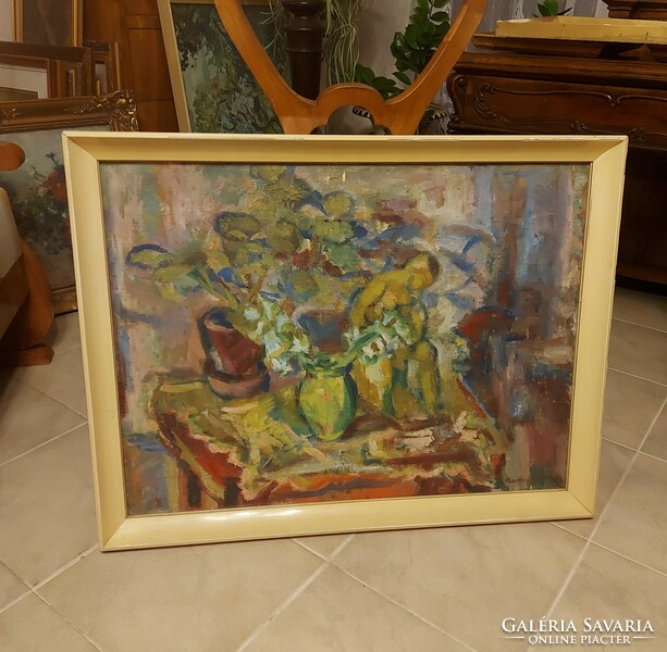 Barta Mária ragyogó képcsarnokos festménye!