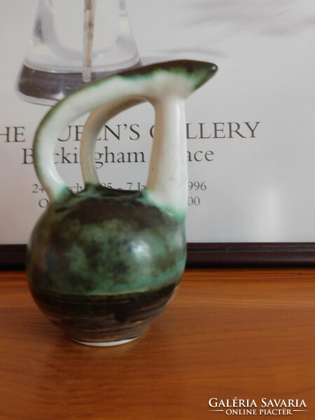 Mid century ceramic ram vase