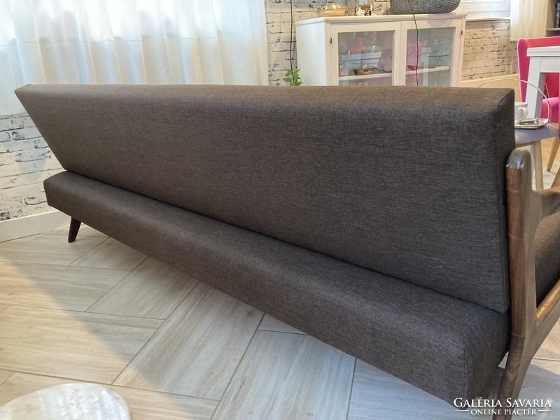 Kihúzható design kanapé mid century 50-es évek