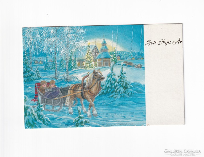 K:071 Karácsonyi kártya-képeslap