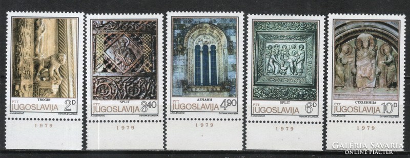 Jugoszlávia  0219 Mi 1809-1913 postatiszta      1,20 Euró