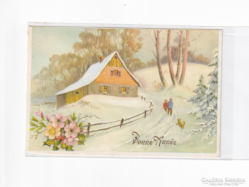 K:104 Karácsonyi  képeslap