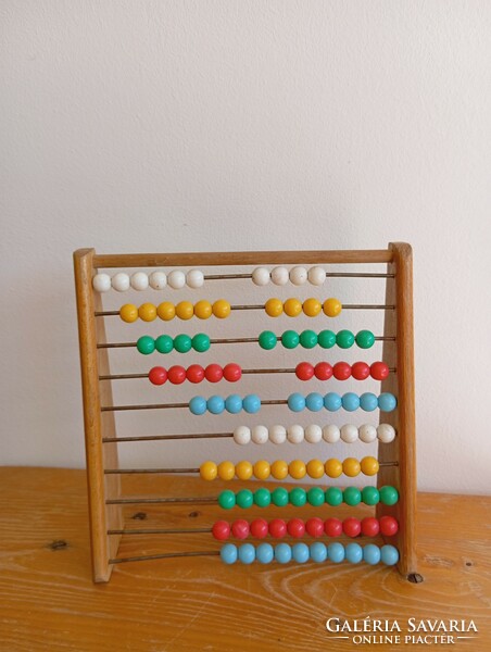 Retro abacus. Számológép.