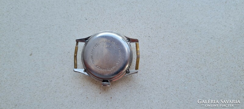 Very rare steel watch with clamshell case!!!