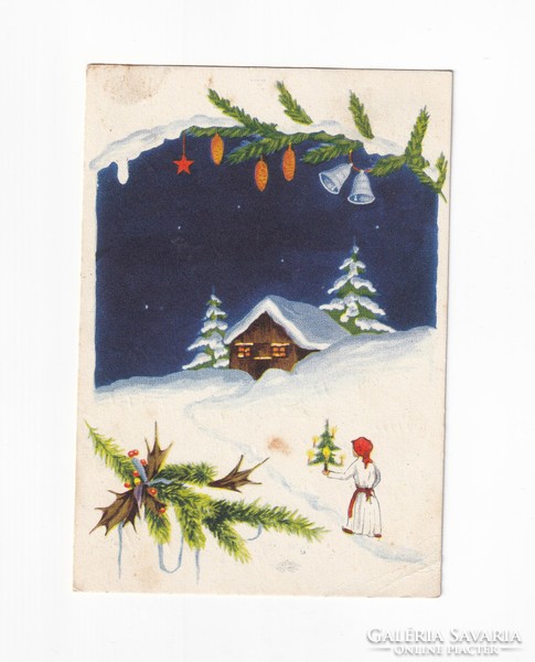 K:092 Karácsonyi  képeslap