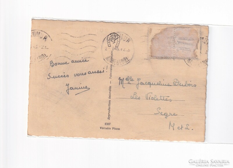K:109 búék - New Year antique postcard