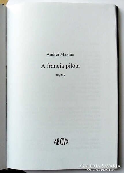 Andreï makine: the French pilot
