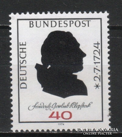 Postatiszta Bundes 1768    Mi 809    0,70 Euró