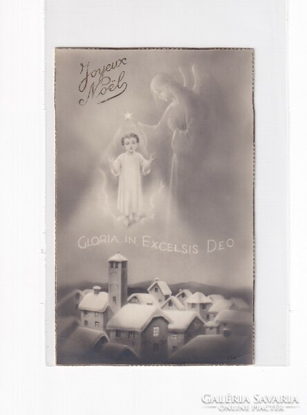 K:146 antique Christmas postcard 1939