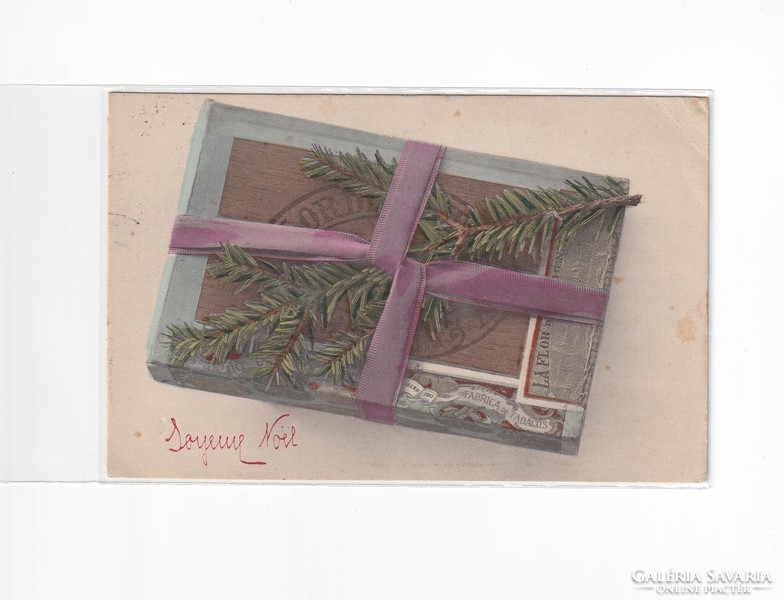 K:145 Karácsonyi  antik képeslap