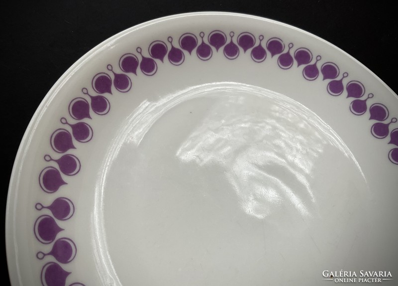 Alföldi purple gabriella pattern small plate