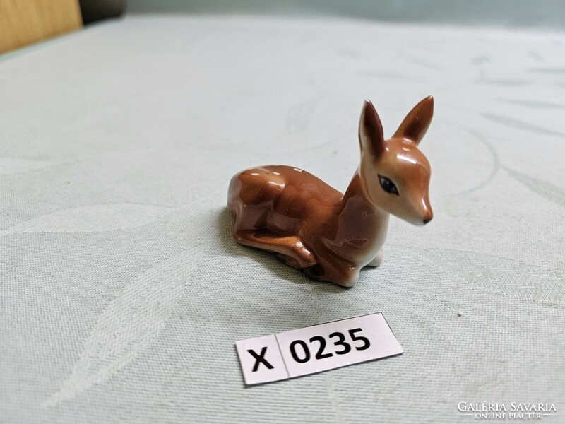 X0235 roe deer 6x5 cm