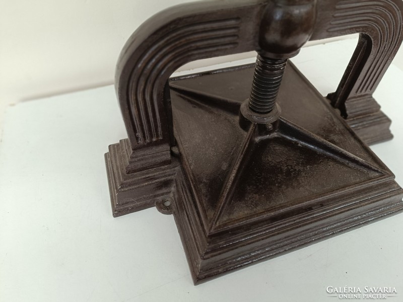 Antique book press book press printing press graphic graphics printing tool 434 8118