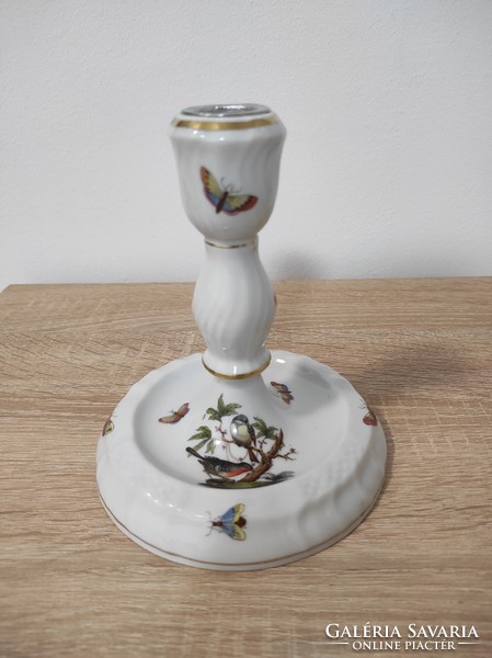 Herend Rothschild patterned candle holder, lamp