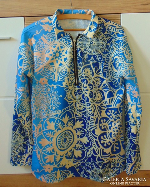 Casual blouse with mandala pattern, top m/l - 40/42