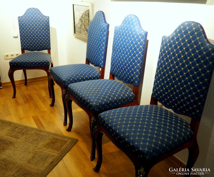 Négy darab neobarokk szék