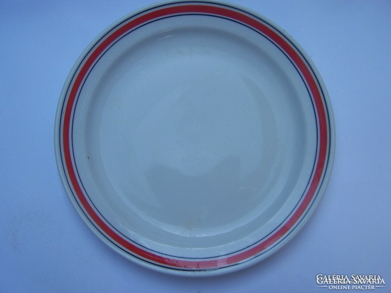Retro zsolnavy tányér lapostányér 24 cm jelzett, hibátlan