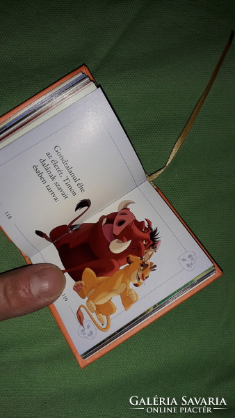 2022.Disney mini tales 1.: The Lion King (mini book) fairy tale book according to the pictures hachette