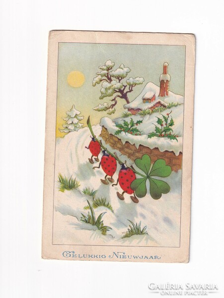 K:148 Újév-Karácsony képeslap