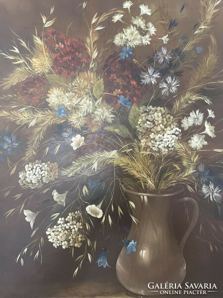 Julia Water: flower still life painting