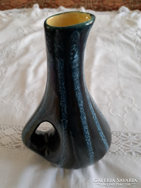 Tófej kerámia váza modern