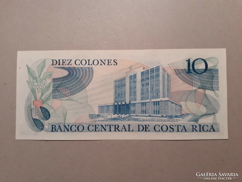 Costa Rica-10 colones 1986 oz