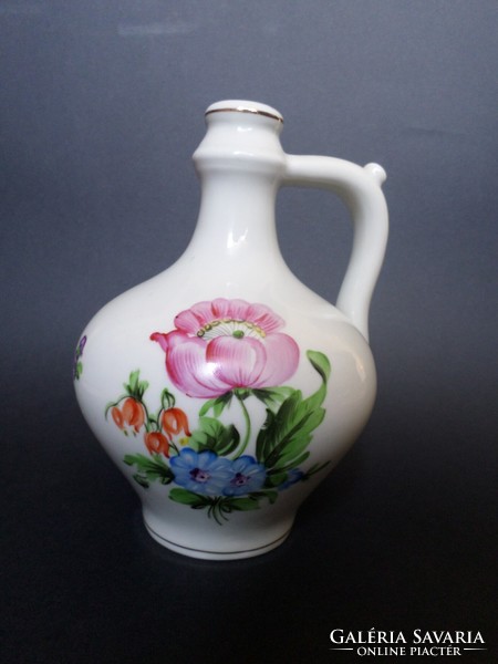 Pitcher with Herend flower pattern
