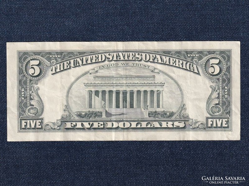 Federal Republic of USA (1776-) $5 1988 a (id81175)