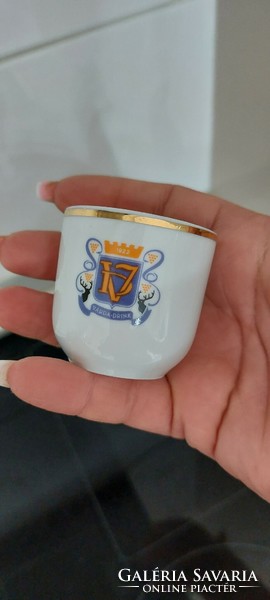 Porcelain raven house cup