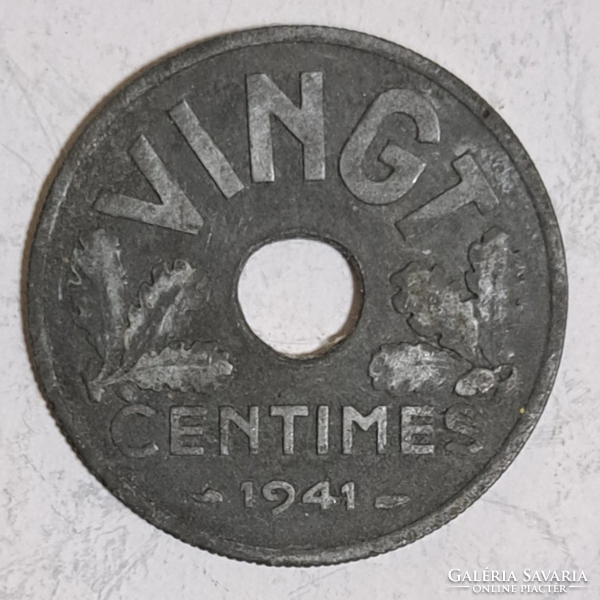 1941. Franciaország 10 Centimes (814)
