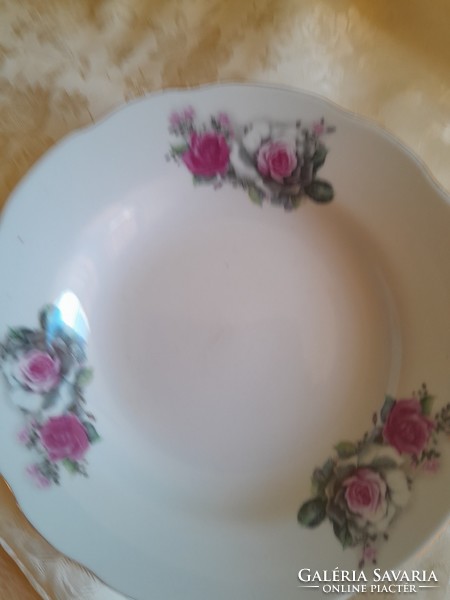 Pink Chinese plate