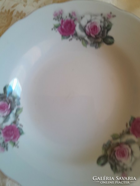 Pink Chinese plate