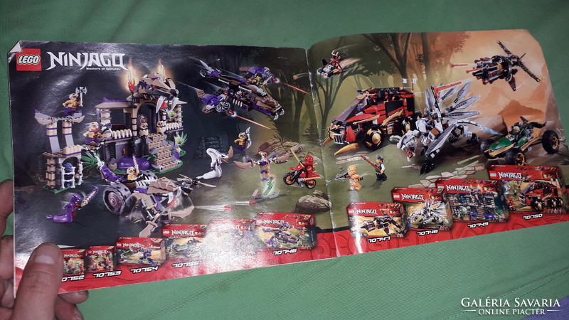 Lego ninjago 70746. Assembly and instruction booklet of the numbered toy set according to the pictures