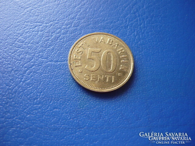 Estonia 50 cents 2004 lion