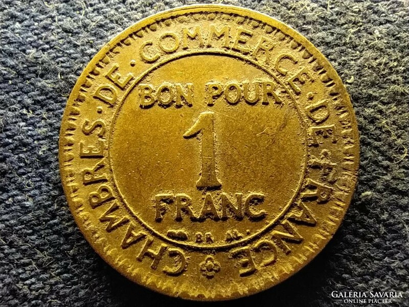 Franciaország Harmadik Köztársaság 1 frank 1922  (id80692)