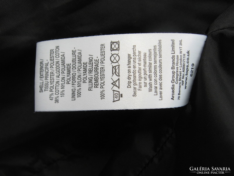 MOTO Arcadia Group Brand Limited kis kapucnis kabát, dzseki