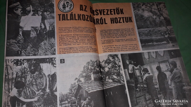 October 8, 1984. Compass, the newspaper of the officials of the Hungarian pioneer association, according to the pictures