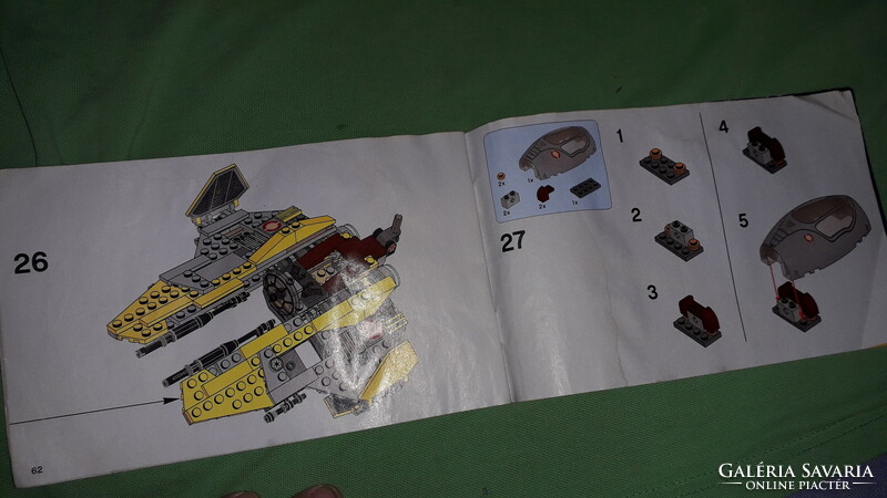 LEGO STAR WARS 75038.számú játék készlet ÖSSZEÁLLÍTÁSI, INSTRUKCIÓS füzete a képek szerint