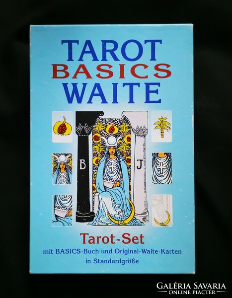 Tarot - waite card / divination card / seed card in box with book and user manual