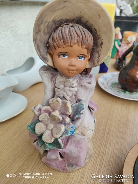 Ceramic little girl