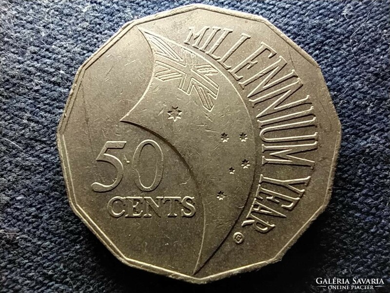 Australia millennium 50 cents 2000 (id79923)
