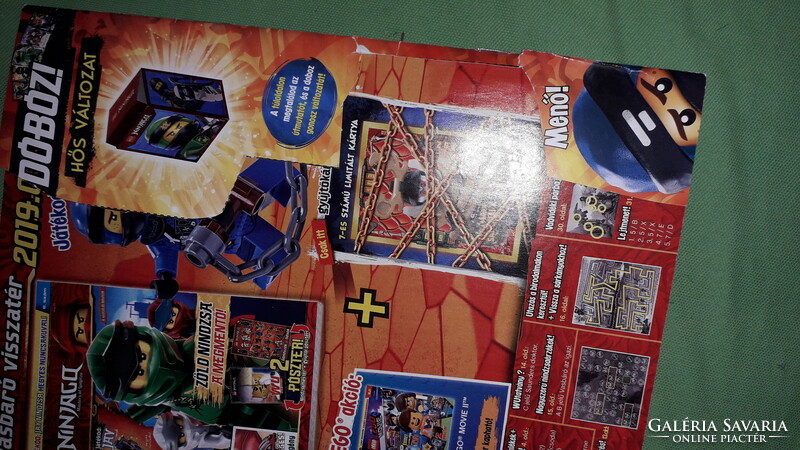 7. Number lego ninjago children's comic book - creative hobby newspaper according to the pictures