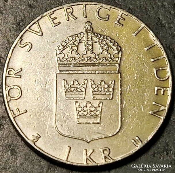 Sweden 1 kroner, 1982.