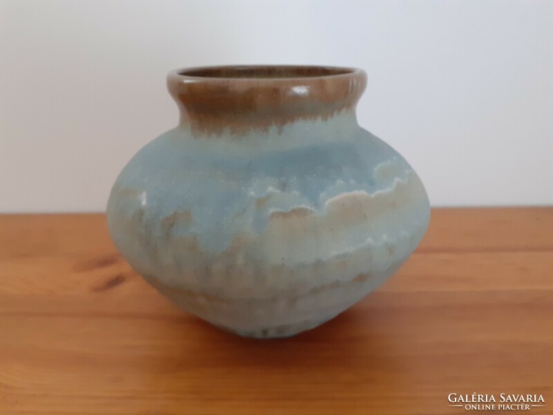 Small Roóz Ilona ceramic vase