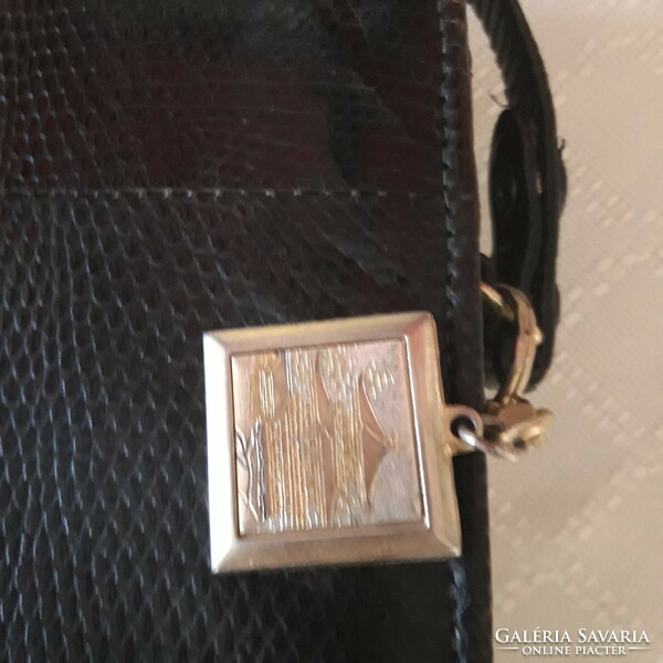 Leather women's bag (unisex)